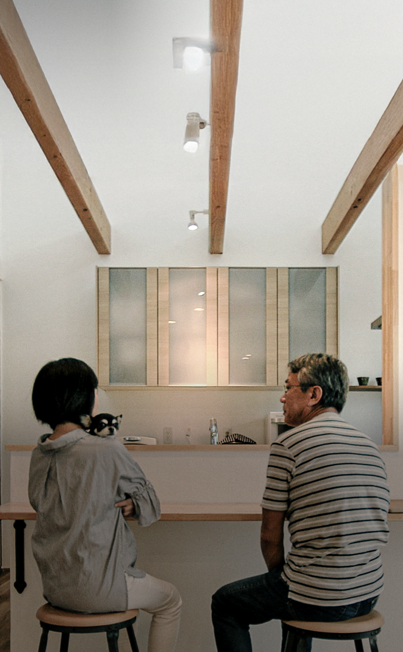 本物の素材でつくる家は笑顔が生まれる。愛着が宿る。